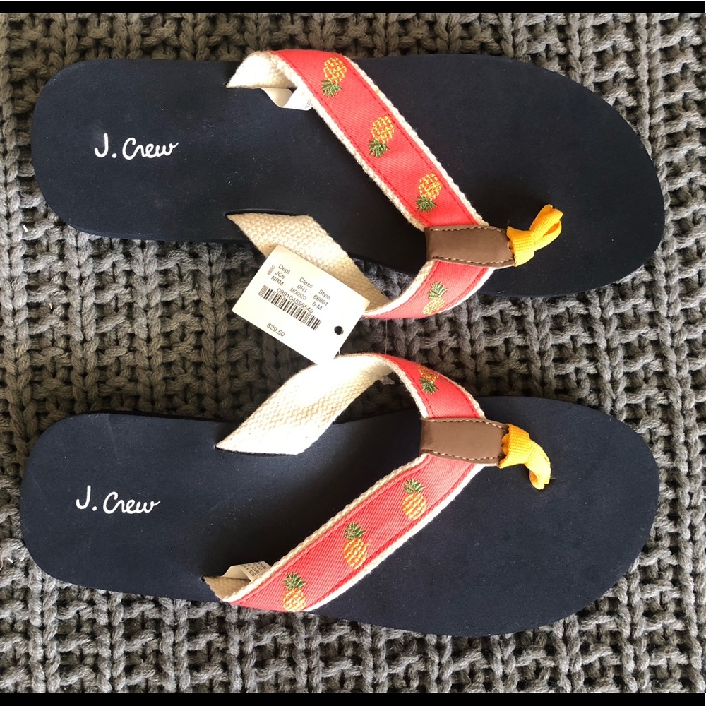 JCrew Women’s Flip Flops